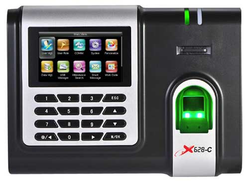 Thông số kỹ thuật của máy chấm công vân tay ronald jack x628c