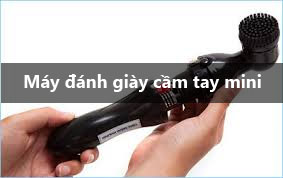 máy đánh giày cầm tay mini